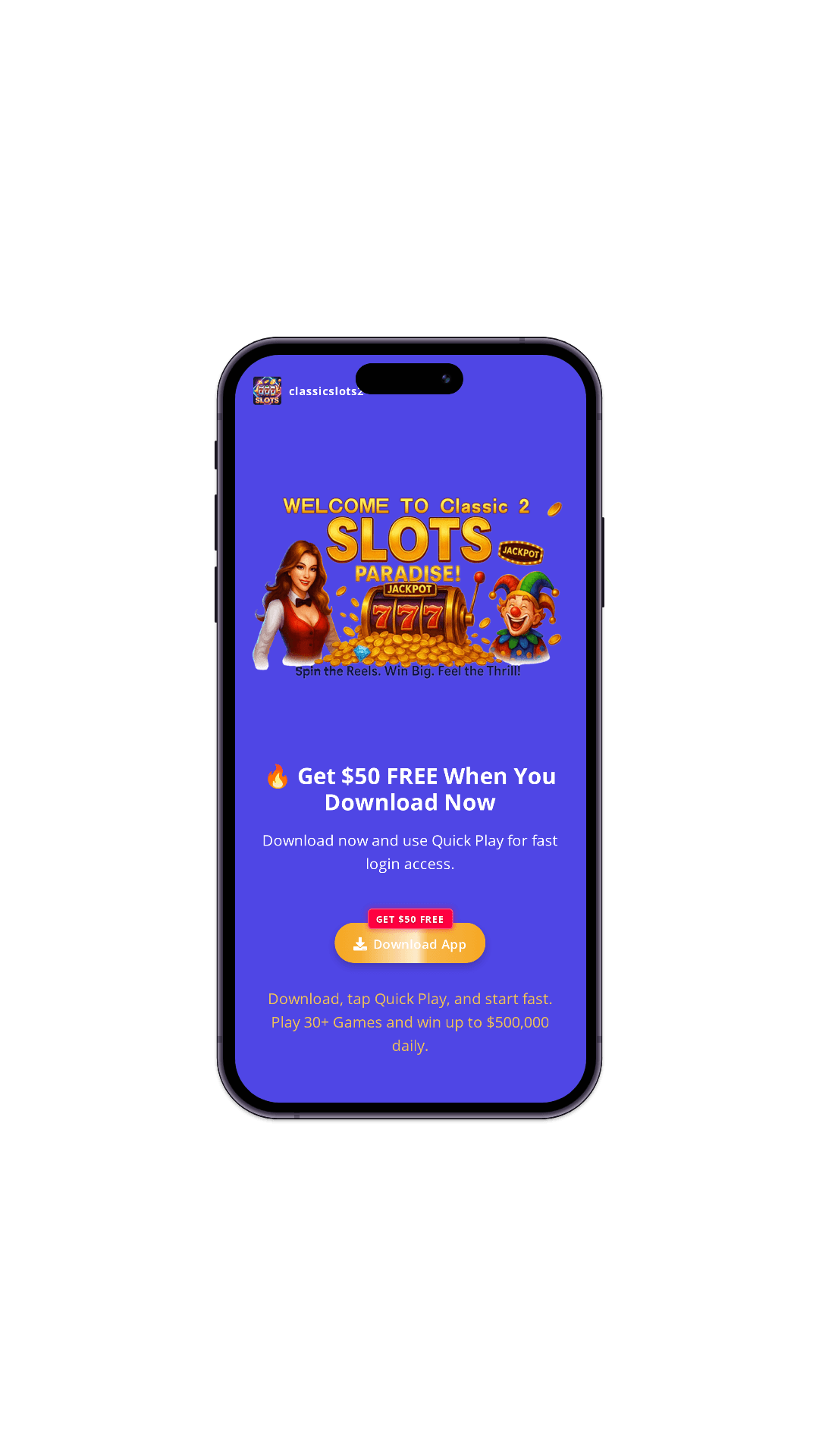 Classic Slots 2 Mobile App